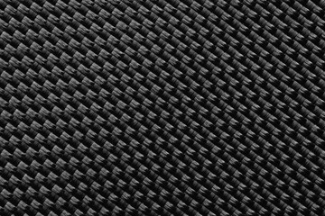 Black fabric texure pattern background