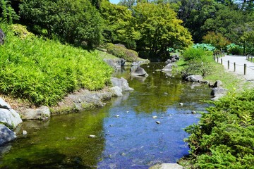 Obraz premium 高松・栗林公園