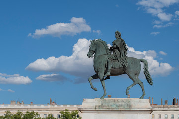 Fototapeta premium Place Bellecour à Lyon