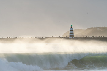 Peniche - Supertubos at Sunset