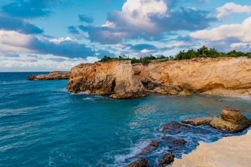 panorama of the Caribbean islands of Anguilla