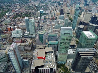 aerial view of Toronto