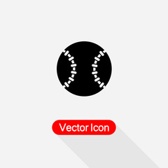 Baseball ball Icon Vector Illustration Eps10