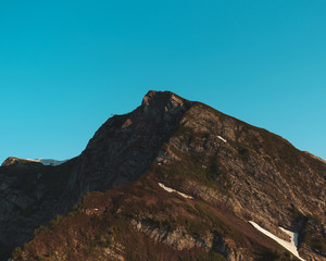 mountain in the mountains