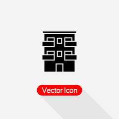 Building Icon, Apartment Icon, House Icon, Home Icon Vector Illustration Eps10