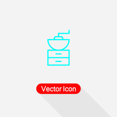 Coffee Grinder Icon vector illustration Eps10