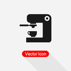 Coffee Machine Icon vector illustration Eps10