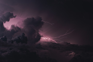 Lightning Storm in Maldives