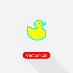 Duck Icon Vector Illustration Eps10