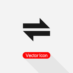 Exchange Arrow Icon Vector Illustration Eps10