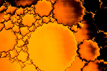 abstract background with sun and clouds