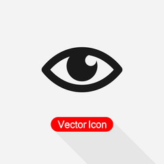Eye Scanning Icon Eye Icon vector illustration eps 10
