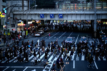 crowd at the airport