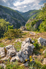 Beautiful vista from mountains in Slovakia