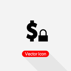 Fixed Icon, Save Money Icon Vector Illustration Eps10