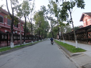 ベトナムフエの町並み