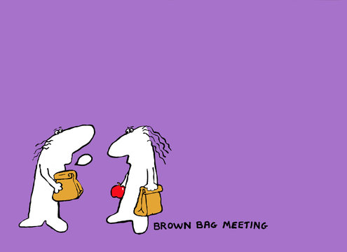 Brown Bag Meeting Or Session Jargon