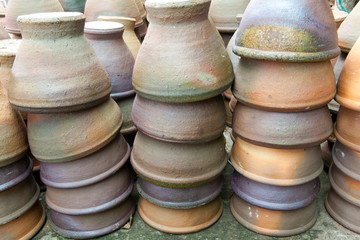 earthenware sale market Pots