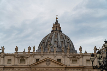 St. Peter's Basilica, St. Peter's Square, Vatican City, Rome, Italy