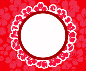 Happy chinese new year , year of the ox, Place for your photo and text.  Editable templates for social media stories. to combine with your photos. Idea for brochures and banners. Vector design