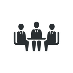 Business conference icon