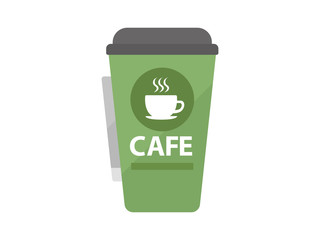 チルドカップのドリンクのイラスト