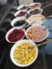 buffet breakfast and meals