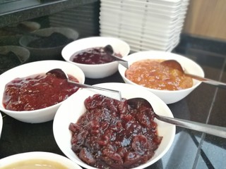 buffet breakfast and meals