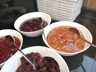 buffet breakfast and meals