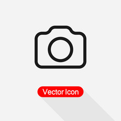 Photo Camera Icon, Camera Icon Vector Illustration Eps10