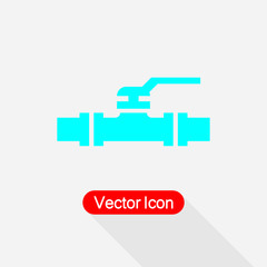 Fototapeta premium Pipe Ring Icon,Valve Icon Vector Illustration Eps10