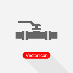 Pipe Ring Icon,Valve Icon Vector Illustration Eps10