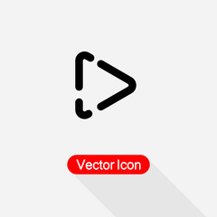 Play Icon Vector Illustration Eps10