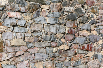 Natural stone wall texture for background.