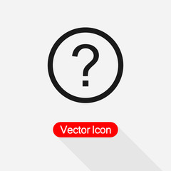 Question Icon vector illustration Eps10