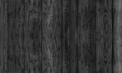 Black natural wooden background texture 