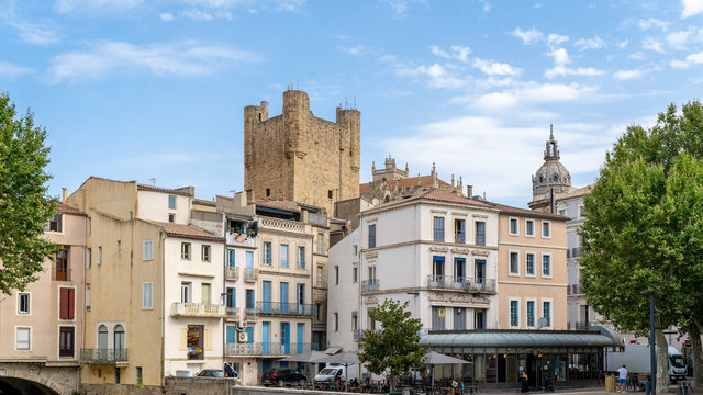 Altstadt von Narbone, Occitanien, S&uuml;dfrankreich, Frankreich