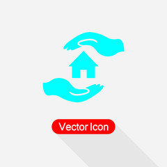 Save Home Icon vector illustration Eps10