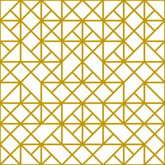 Mosaic geometric pattern. Triangle background