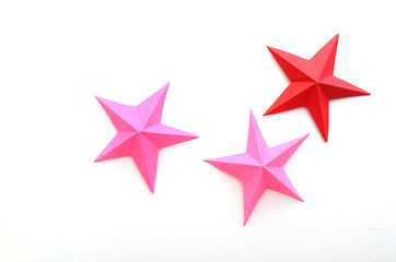 Origami paper star
