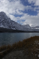 Obraz premium Waterfowl lakes icefields parkway canada