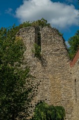 Ruin of a Franciscan Monastery, old church on the Margaret Island, Budapest