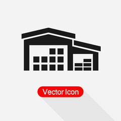 Warehouse Icon Vector Illustration Eps10