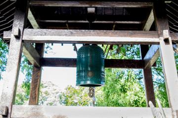 old wooden bell