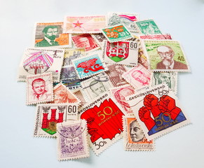 Czechoslovakian Postage Stamps