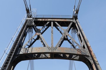 Pont suspendu de Tonnay Charente