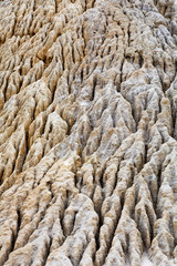 Extraction of alluvial and processing of sand in a sand pit