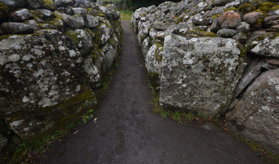 Clava Bronze Age Cairns near Inverness Scotland