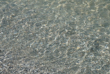 clear water in the sea background