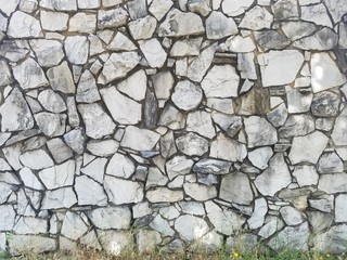 Stone slate sidewalk downtown Portland, OR.